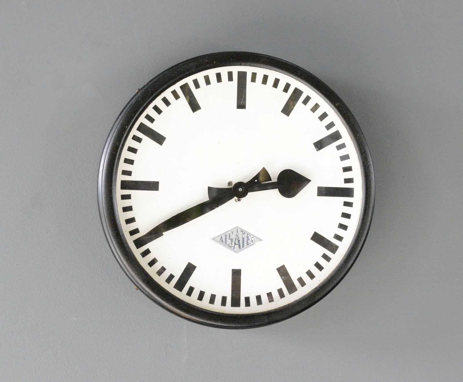 Alsatel Wall Clock Circa 1930s – Otto's Antiques