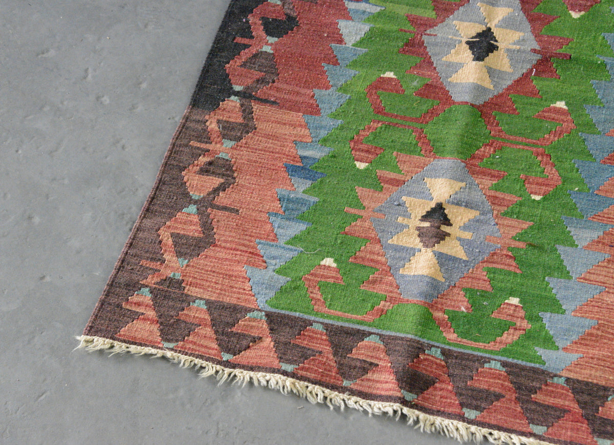 Hand Made Kilim Rug Circa 1950s – Otto's Antiques