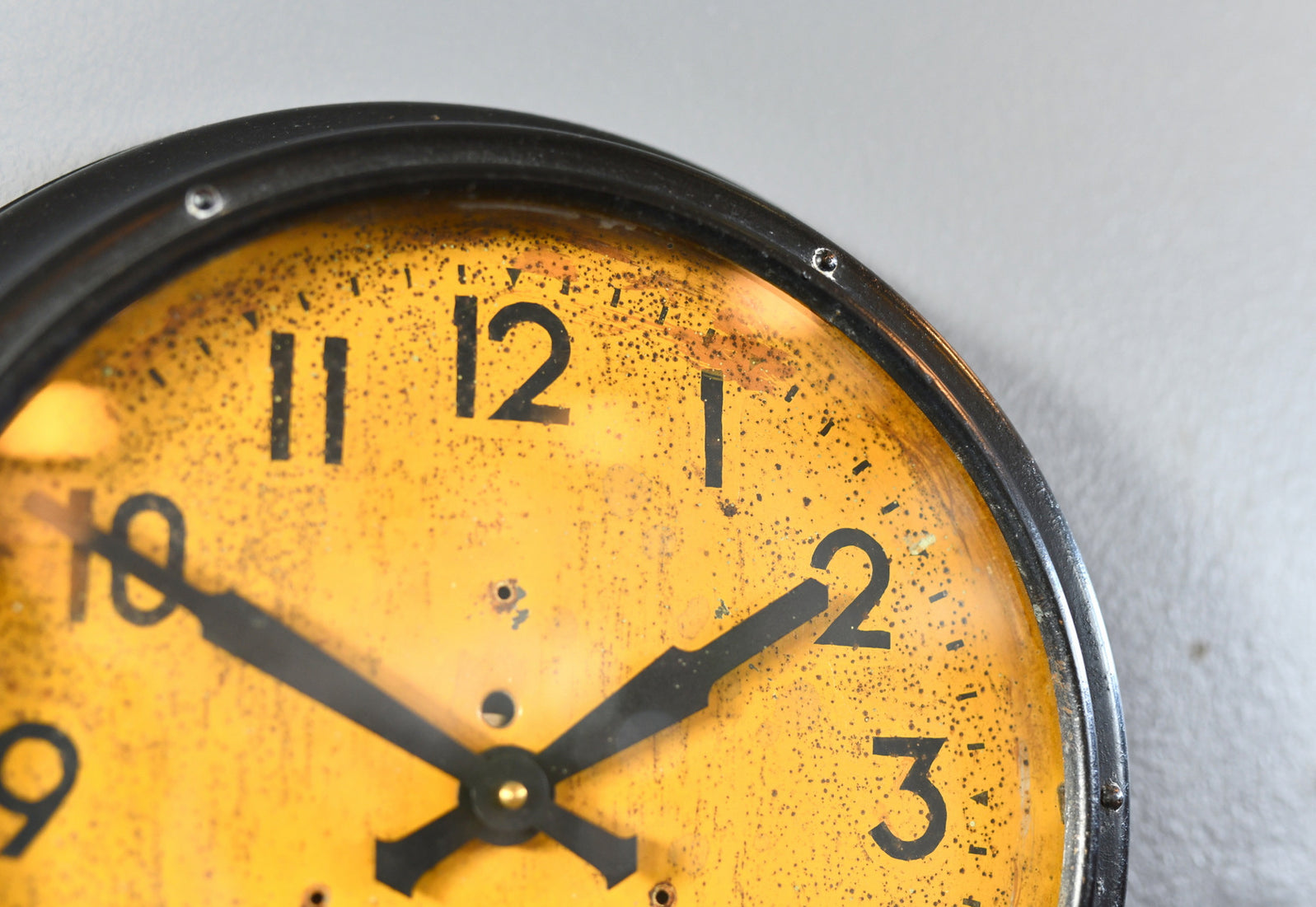 English Factory Clock Circa 1930s – Otto's Antiques