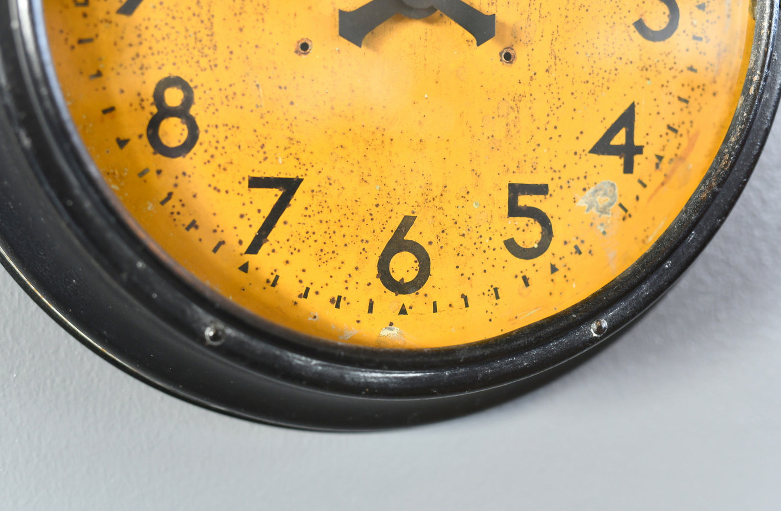 English Factory Clock Circa 1930s – Otto's Antiques