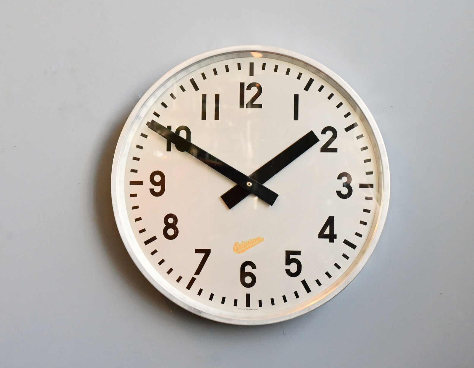 Modernist Clock By Ericsson Circa 1950s – Otto's Antiques