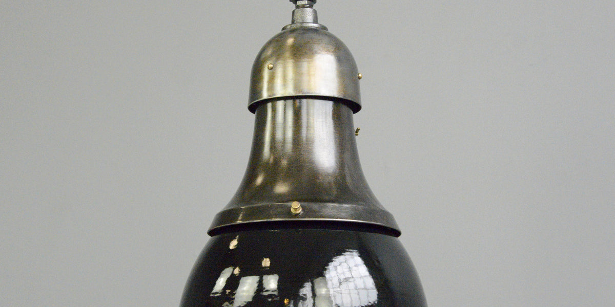 Industrial Pendant Light By Siemens Circa 1920s – Otto's Antiques