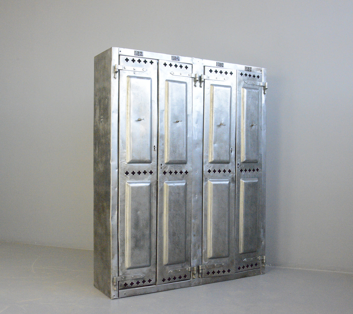 German Industrial Lockers Circa 1920s – Otto's Antiques