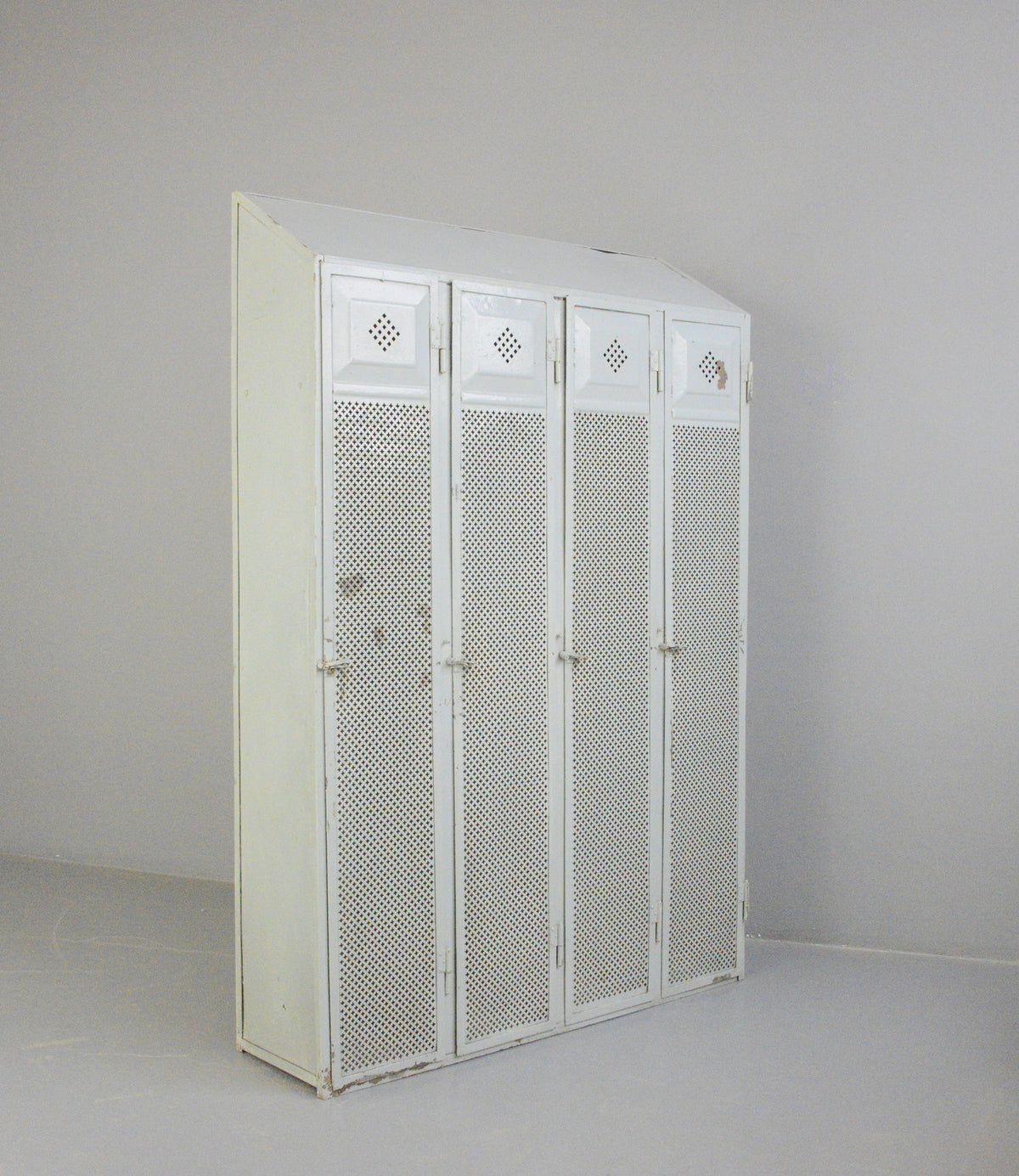 German Industrial Lockers Circa 1920s – Otto's Antiques