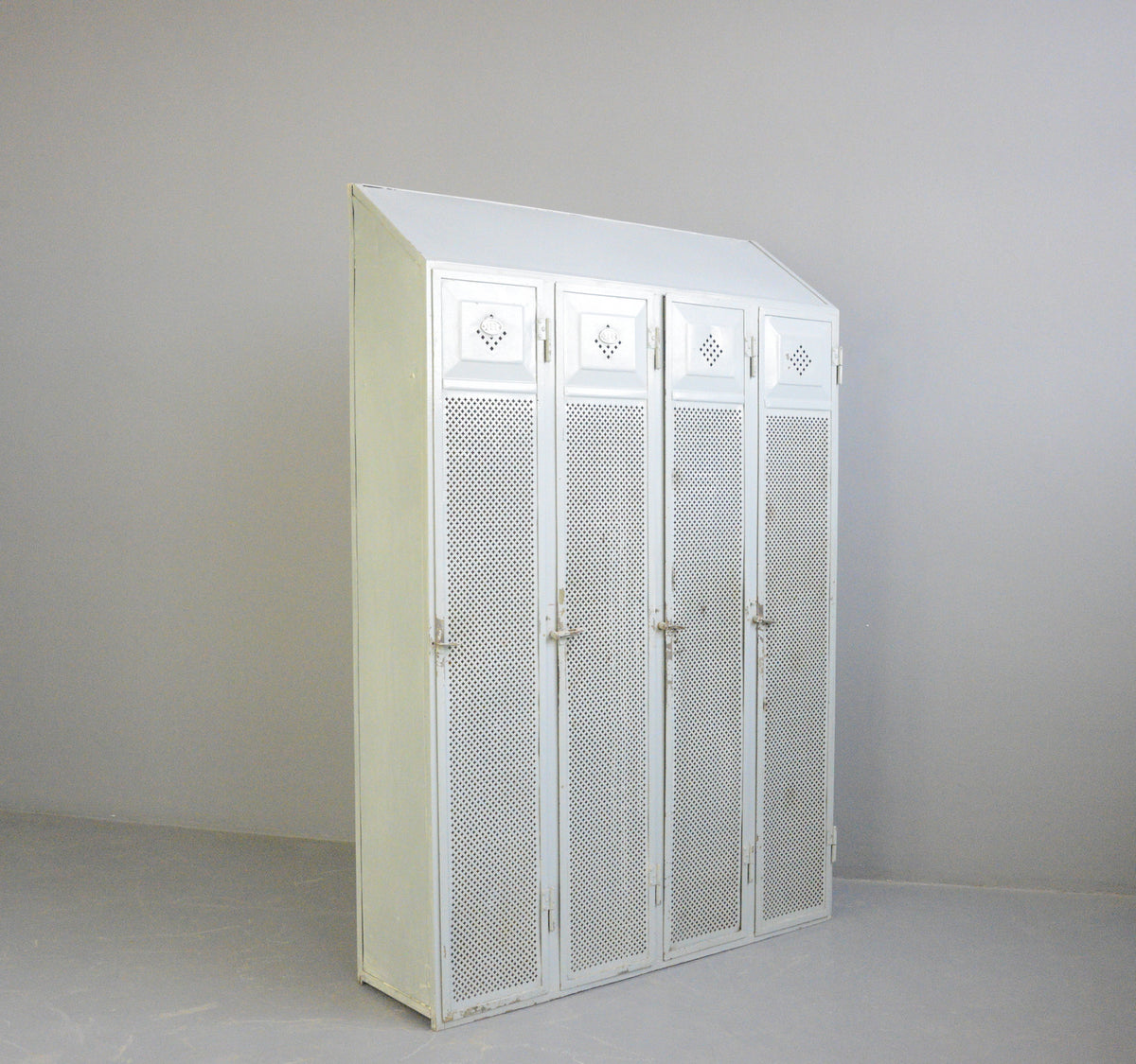 German Industrial Lockers Circa 1920s – Otto's Antiques